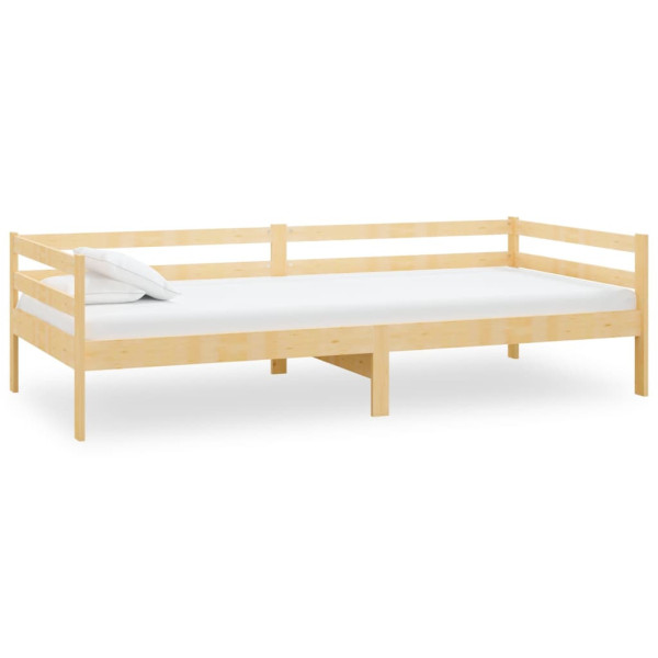 Łóżko dzienne lite drewno sosnowe 90x200 cm 469307