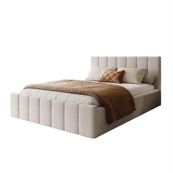 Łóżko ELISE z pojemnikiem 160x200 Ascot Pearl 220672