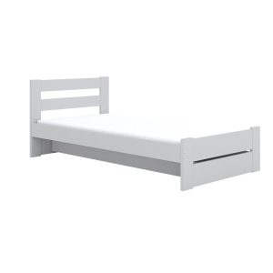 Łóżko Emil biały 160 z materac piankowyem 1054147 Łóżko Emil biały 160 z materac piankowyem 1054147