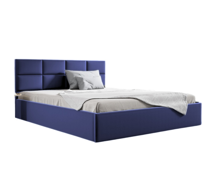 Łóżko GOBI II 200x200 drewniany stelaż riviera 81 635986