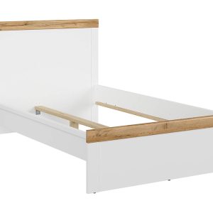 Łóżko Holten 120×200 białe 37893 Łóżko Holten 120×200 białe 37893