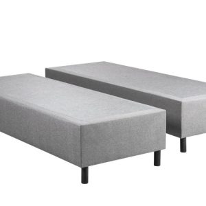Łóżko Hotelowe BOX 30 2w1 Łączone 180×200 Szare 378763 Łóżko Hotelowe BOX 30 2w1 Łączone 180×200 Szare 378763