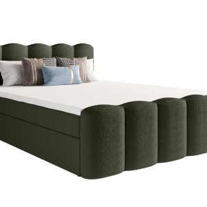Łóżko Hotelowe Boxspring – Boucle Materace Pojemniki Verona Zieleń 160 770419 Łóżko Hotelowe Boxspring – Boucle Materace Pojemniki Verona Zieleń 160 770419