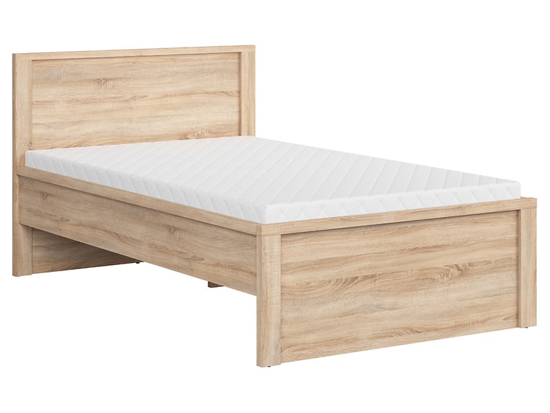 Łóżko Kaspian T 120x200 dąb sonoma 33566