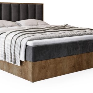Łóżko kontynentalne 160x200cm z pojemnikiem na pościel LOFT 722802 Łóżko kontynentalne 160x200cm z pojemnikiem na pościel LOFT 722802