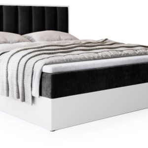 Łóżko kontynentalne 180x200cm z pojemnikiem na pościel LOFT 722797