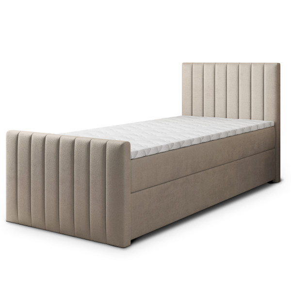 Łóżko młodzieżowe ARION 80 z topperem 80x200 cm 943917