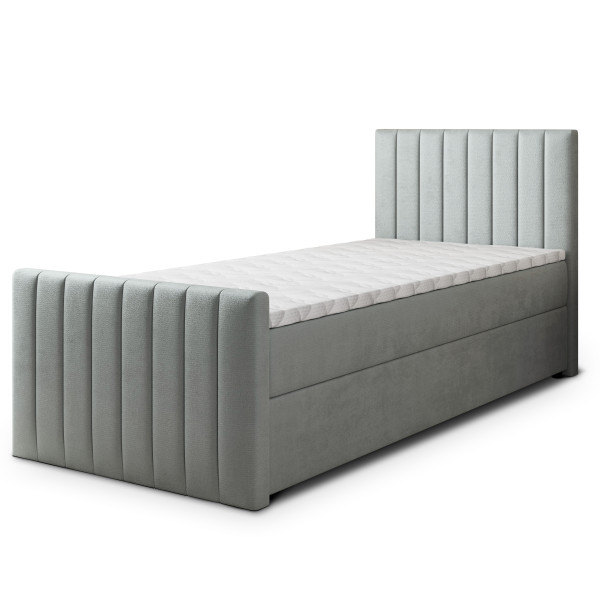 Łóżko młodzieżowe ARION 90 z topperem 90x200 cm 943958
