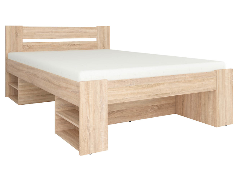 Łóżko Nepo Plus 140x200 dąb sonoma 29705