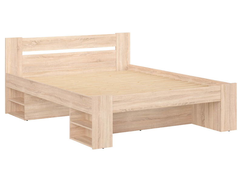 Łóżko Nepo Plus 160x200 dąb sonoma 39963