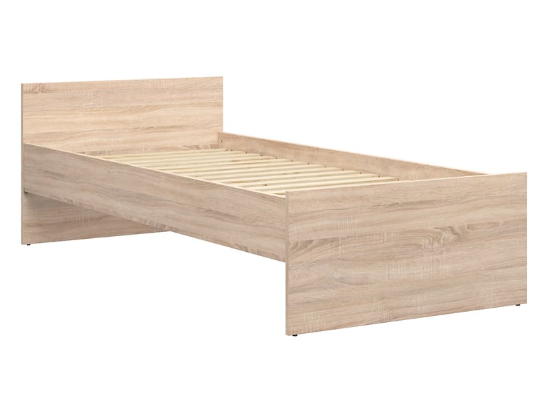 Łóżko Nepo Plus 90x200 dąb sonoma 29702