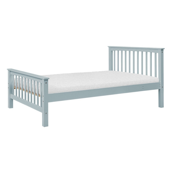Łóżko podwójne 120 cm - Szczeblinka niebieski 375916