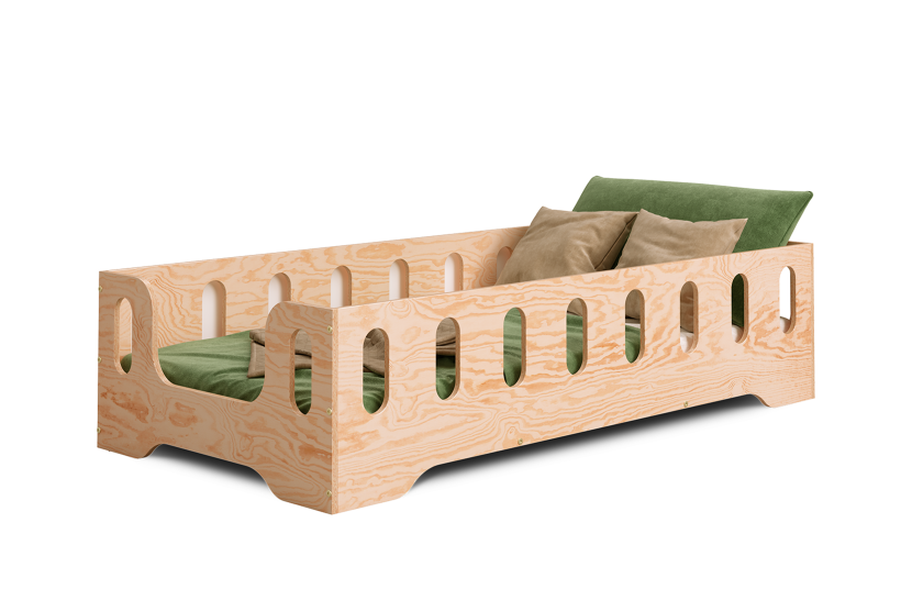 Łóżko pojedyncze drewniane TILA 2B - SMARTWOOD® 173583