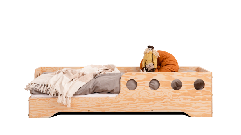 Łóżko pojedyncze drewniane TILA 5L - SMARTWOOD® 183424