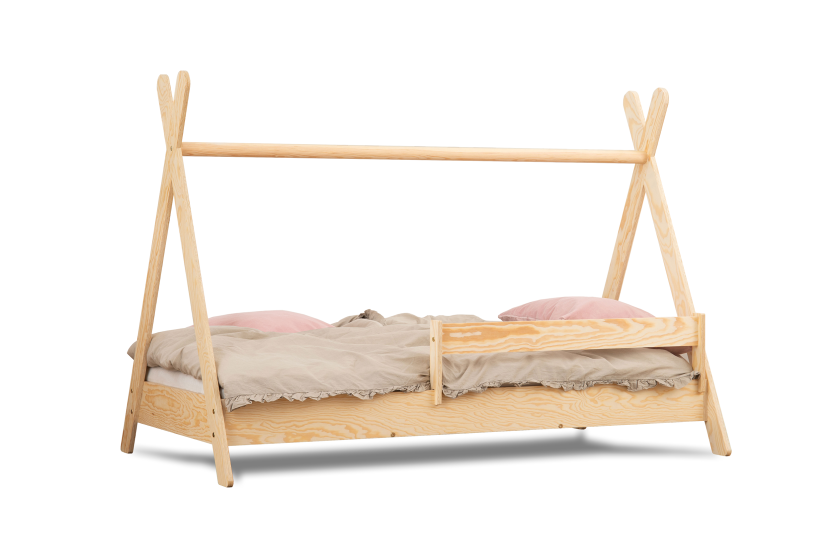 Łóżko pojedyncze drewniane TIPI - SMARTWOOD® 177495
