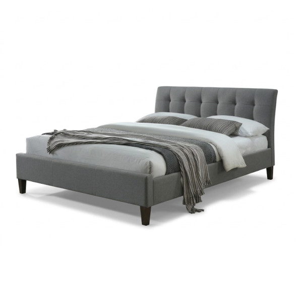 Łóżko SAMARA 2 160x200 szare bez szuflady/bez materaca 994958