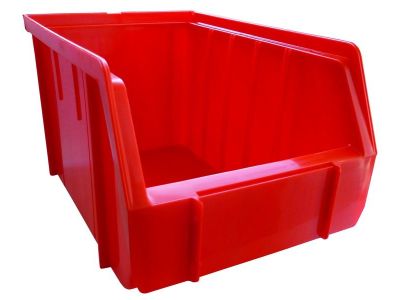 Pudełko do składowania PLAKA 2 czerwone 210x152x335mm 054083 | 05103144 PROTEC.class