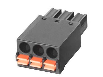 Push-in terminals 3-pole for power supply 24 V DC for SCALANCE XB-200 1 pack=5 units spare part. | 6GK5980-1CB10-0CA5