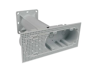 Puszka do dociepleń KEZ-3 KB (3xgniazdo) | KEZ-3_KB Kopos