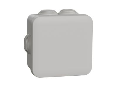 Puszka BOX – junction box – 7 grommets Fi 20 – 80x80x45 mm, Mureva | ENN05004 Schneider Electric