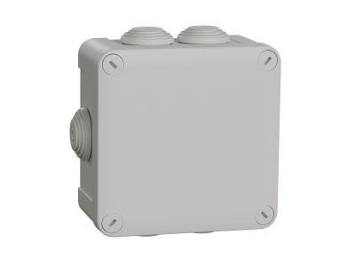 Puszka BOX – junction box – 7 grommets Fi 25 – 105x105x55 mm, Mureva | ENN05005 Schneider Electric