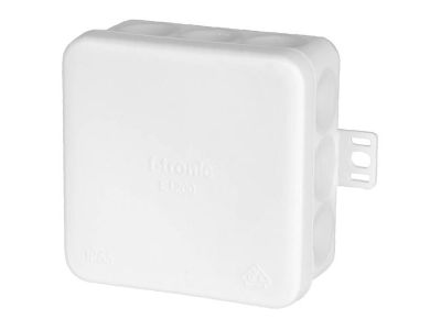 Puszka 2-komponentowa n/t 12 wlotowa IP55 biała, FT-80 | 080-01 Viplast