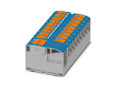 PTVFIX 6/18X2,5 BU Blok rozdzielczy | 1019614 Phoenix Contact