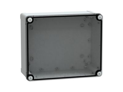 Puszka ABS przezroczysta pokrywa 291x 241x 128mm , Thalassa | NSYTBS292412T Schneider Electric