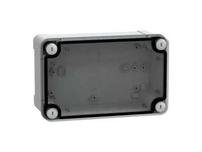 Puszka ABS przezroczysta pokrywa 192x 121x 87mm , Thalassa | NSYTBS19128T Schneider Electric
