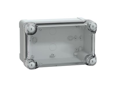 Puszka ABS przezroczysta pokrywa 192x 121x 105mm , Thalassa | NSYTBS191210HT Schneider Electric