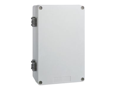 Pusta kaseta sterująca bez otworów szara 151×241 mm plastikowa Harmony XAPS | XAPA4100 Schneider Electric
