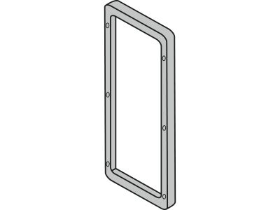 Rama 435x185mm do łączenia S3D wys. od 600 i głęb. od 300. IP66, Spacial | NSYAEUBU41SC Schneider Electric