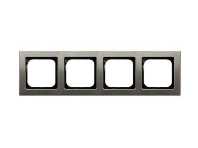 Ramka poczwórna R-4RM/37 seria SONATA STAL INOX STAL INOX | R-4RM/37 Ospel